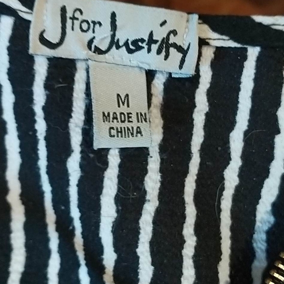 J for Justify Striped Dress. - Picture 3 of 3